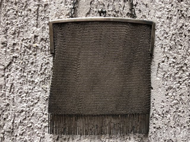 Сребърна дамска чанта-Виена 1919, снимка 4 - Антикварни и старинни предмети - 22924680