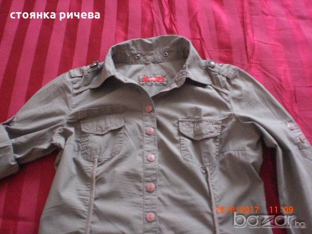 продавам дамска блуза-риза с дълъг ръкав-нова.внос от Германия, снимка 2 - Блузи с дълъг ръкав и пуловери - 19399317