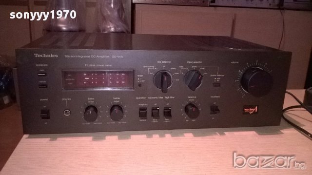 Technics su-v4a dc amplifier-580w-made in japan-от швеицария, снимка 2 - Ресийвъри, усилватели, смесителни пултове - 17859549