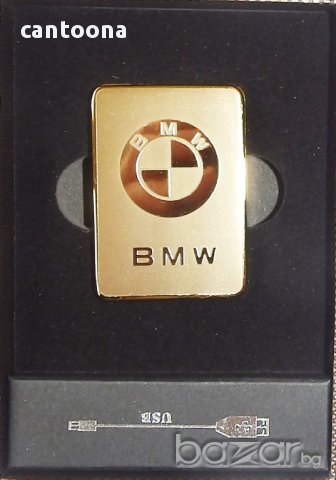 Луксозна USB ел. запалка  с логото на BMW, снимка 1 - Запалки - 13279513