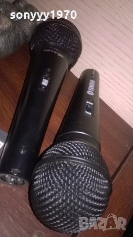 behringer & yamaha-profi mic-жични микрофони, снимка 8 - Микрофони - 23803808