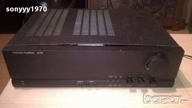 Harman/kardon hk640 amplifier made in japan внос швеицария, снимка 2 - Ресийвъри, усилватели, смесителни пултове - 16715443