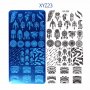 XY-Z23 капани за сънища плочка щампа шаблон за печат на нокти, снимка 2