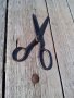 Стара шивашка ножица,ножици, снимка 6