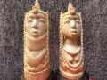 Слонова кост Цар и царица, снимка 3