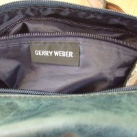 Gerry Weber чисто нова чанта от кожа в синьо, снимка 9 - Чанти - 20794447