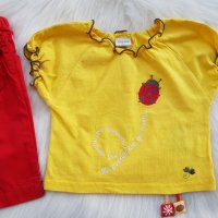 Комплект  блузка и панталон "Калинка" 6 месеца, снимка 5 - Комплекти за бебе - 24896789