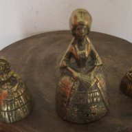 Колекционерски стари масивни бронзови - Камбанки - 3бр. !!! (00480), снимка 2 - Антикварни и старинни предмети - 11737940