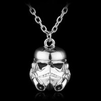 ✨ 🚀Storm Trooper - Бяла Маска - колие, Star Wars, снимка 10 - Колиета, медальони, синджири - 21665214