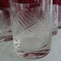  кристални чаши за уиски , снимка 11 - Сервизи - 20129381