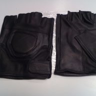 кожени ръкавици без пръсти - фитнес ръкавици ръкавици за колоездене, снимка 3 - Фитнес уреди - 15179066