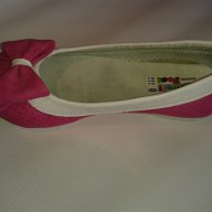 Детски обувки за момиче, затворени, дишащи с панделка, снимка 2 - Детски маратонки - 9621804