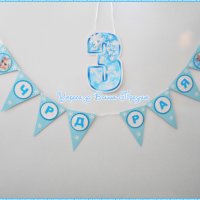 украса и аксесаори за детски рожден ден на тема Замръзналото кралство, снимка 2 - Кетъринг - 20348550