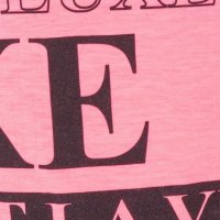 Дамска тениска в неоново розово, снимка 5 - Тениски - 25778825