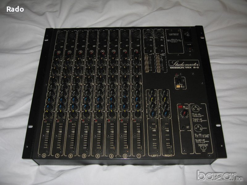 Продавам професионален миксер "STUDIOMASTER SESSION 8-2", снимка 1