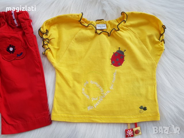 Комплект  блузка и панталон "Калинка" 6 месеца, снимка 5 - Комплекти за бебе - 24896789