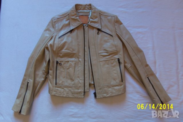 G-star оригинално кожено яке S, снимка 6 - Сака - 7748747