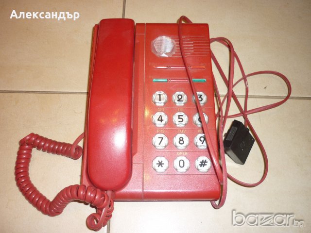 Телефонен апарат, снимка 1 - Стационарни телефони и факсове - 20960272