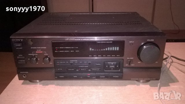sony ta-d509 stereo amplifier-made in japan-внос швеицария, снимка 6 - Ресийвъри, усилватели, смесителни пултове - 21948469