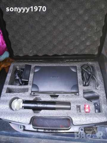 shure sm58-САМО ПРИЕМНИК С КУФАР, снимка 2 - Микрофони - 22553266