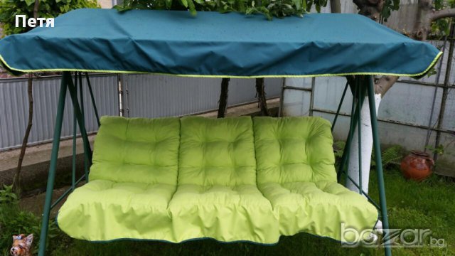 Възглавници за люлка, пейка, стол, ратан. Сенник. Шатра. Чадър. Покривало, снимка 17 - Градински мебели, декорация  - 14648506