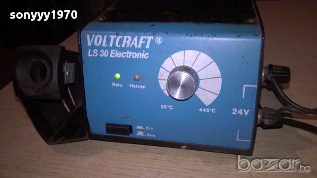 Voltcraft ls30 electronic-профи станция за запояване-внос швеицария, снимка 8 - Поялници и запояване - 17736844