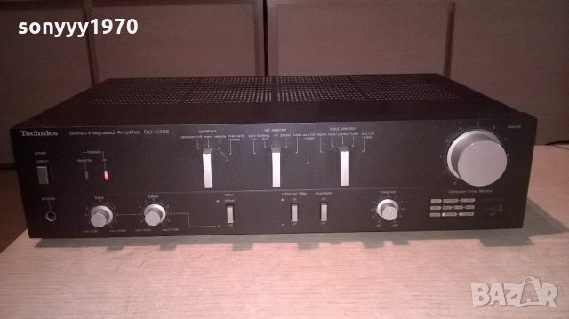 technics su-v303 stereo amplifier made in japan-внос швеицария, снимка 3 - Ресийвъри, усилватели, смесителни пултове - 21759932
