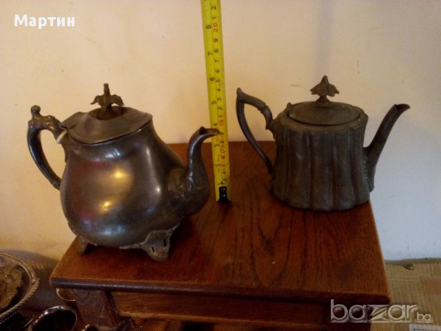 Стари - Чайници - 2 бр. ! (121250), снимка 3 - Други стоки за дома - 14660847