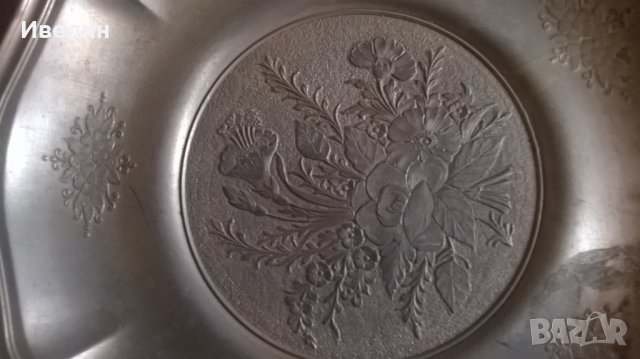 стара чиния за декорация, снимка 2 - Антикварни и старинни предмети - 24145176