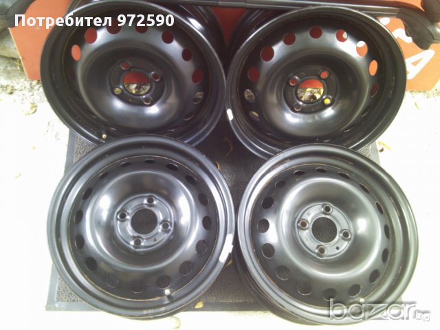 Джанти Железни 15' за Renault, снимка 2 - Гуми и джанти - 11009577