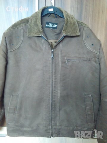 Намалено Мъжко Яке  номер L произход България, снимка 2 - Якета - 23603477