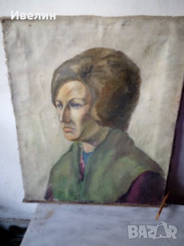 стара картина-портрет, снимка 1 - Картини - 22120942