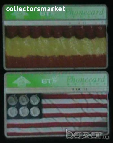 Лот от 2 фонокарти, Великобритания