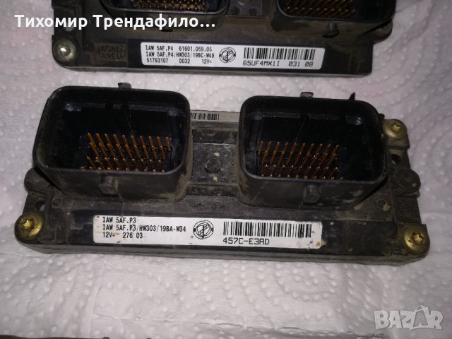 iaw5af.p3 hw303 , iaw5af.p4 hw303 ,iaw 5af.p3 hw 303 , iaw 5af.p4 hw 303 компютри за 1.2 бензин фиат, снимка 3 - Части - 22109232