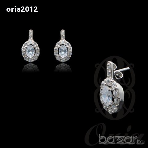 сребърен комплект , снимка 3 - Бижутерийни комплекти - 11638344