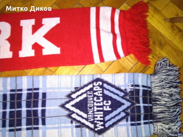 Дания -Ванкувър шалове, снимка 2 - Футбол - 24057739