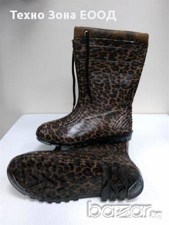 Ботуши Дамски Силиконови с Вата ”ХАРИ”, снимка 3 - Дамски ботуши - 16138316