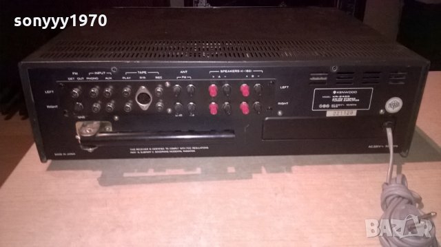 kenwood kr-2400 stereo receiver-made in japan-внос швеция, снимка 16 - Ресийвъри, усилватели, смесителни пултове - 22786108