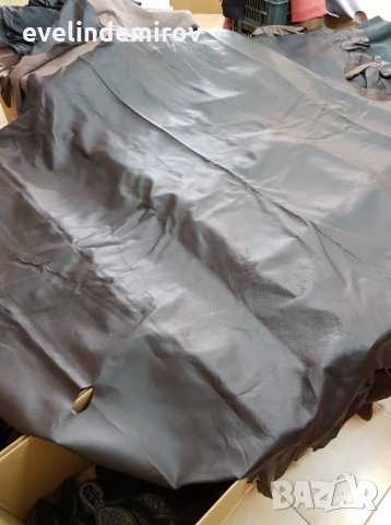 Естествена кожа за тапициране на мебели 1,2 мм. дебелина, снимка 4 - Други - 24432323