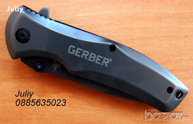 Сгъваем нож Gerber 342 / 342В /, снимка 4 - Ножове - 9383583
