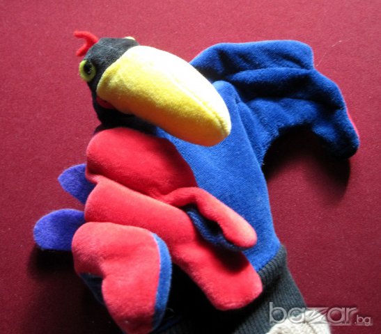 ‎Птица тукан, ръкавица-кукла за куклен театър и игра, снимка 4 - Кукли - 12874005