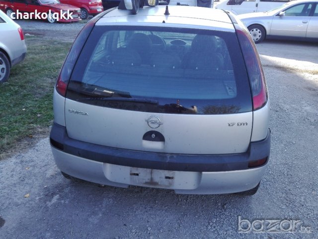 продавам опел корса 1.7 на части, снимка 14 - Автомобили и джипове - 19591841