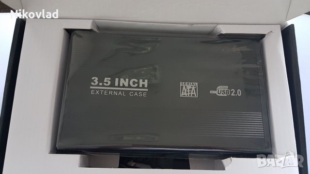 Кутия за HDD 3.5 SATA (преносим хард диск), снимка 2 - Твърди дискове - 25823298