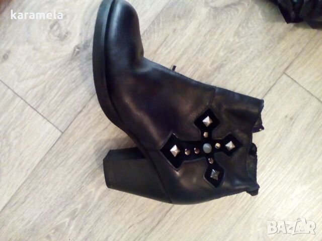 Жестоки боти със кръст 36 номер  , снимка 5 - Дамски боти - 24250543
