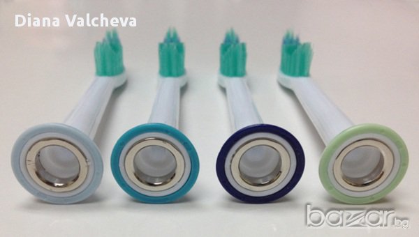 Резервни глави за ел.четки Philips Sonicare - 4 броя/опаковка, снимка 4 - Други стоки за дома - 8716189
