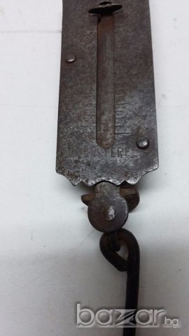 Старинен домашен кантар, снимка 2 - Антикварни и старинни предмети - 18638326