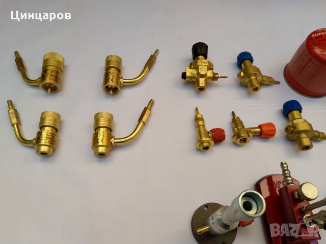 Горелка,горелки настолни,лабораторни.Кран регулатори,газови флакони и консумативи,маркучи и др., снимка 10 - Друго търговско оборудване - 25810761