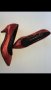 Кожени с ефект блясък червени обувки Jeffrey Campbell номер 39, снимка 9