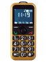 Мобилен телефон за възрастни TV Unser Original 09350 'Deluxe' DS , SOS бутон, Златен, снимка 2