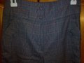 Актуален сив елегантен панталон с фино каре,р-р 38., снимка 2